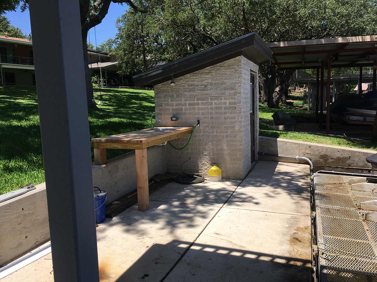 Dock construction in Granite Shoals TX